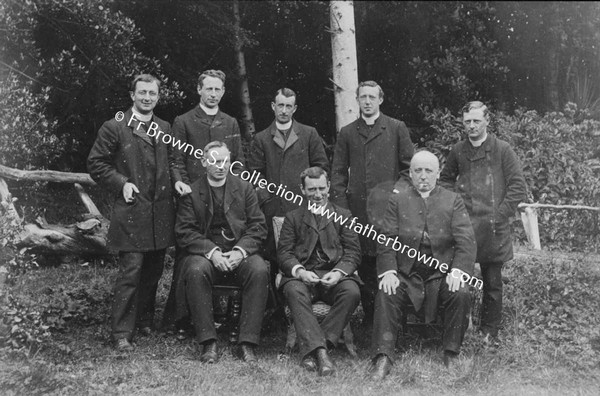 GROUP OF PRIESTS INCL SELF AND JOHN MARY O'CONNOR